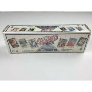 1991 Upper Deck baseball complete set SEALED BOX with 3-D holograms